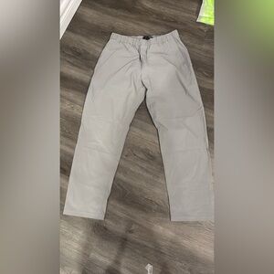 Lululemon Athletica Light Gray Chinos